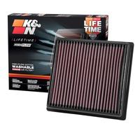 K&N Motorluftfilter: wiederverwendbar, alle 75.000 Meilen reinigen, waschbar, Ersatz-Autoluftfilter: kompatibel mit 2016-2019 Subaru H4 1,6/2,0/2,4 l (Ascent, Crosstrek, Forester, Impreza, XV) 33-5064