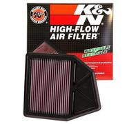K&N Motorluftfilter: wiederverwendbar, alle 75.000 Meilen reinigen, waschbar, hochwertig, Ersatz-Autoluftfilter: kompatibel mit Honda Accord und Crosstour 2008-2015, 33-2402