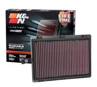 K&N Motorluftfilter: wiederverwendbar, alle 75.000 Meilen reinigen, waschbar, Premium, Ersatz-Autoluftfilter: kompatibel 2015-2020 KIA/HYUNDAI (Sorento, Telluride, Sante Fe Sport, Palisade), 33-5075