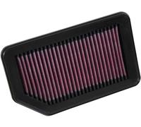 K&N Motorluftfilter: Wiederverwendbar, alle 75.000 Meilen reinigen, waschbar, Premium, Ersatz-Autoluftfilter: Kompatibel mit 2014-2019 HONDA (City, BR-V), 33-3030