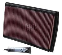 K&N Motorluftfilter: wiederverwendbar, alle 75.000 Meilen reinigen, waschbar, Premium, Ersatz-Autoluftfilter: kompatibel mit Volvo 2000-2010 (S60, V70, V70 II, XC70, XC70 Cross Country, S80), 33-2176