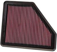 K&N Motorluftfilter: Wiederverwendbar, alle 75.000 Meilen reinigen, waschbar, Premium, Ersatz-Autoluftfilter: Kompatibel mit 2008-2012 HYUNDAI (Genesis Coupe), 33-2958