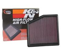K&N Motorluftfilter: wiederverwendbar, alle 75.000 Meilen reinigen, waschbar, Premium, Ersatz-Autoluftfilter: kompatibel mit Chrysler Pacifica 2017-2019, 33-5061