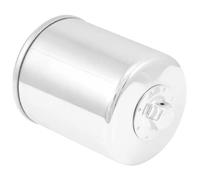 K&N Filters Ölfilter KN-174C - Chrom Ø76 mm - für Harley-Davidson