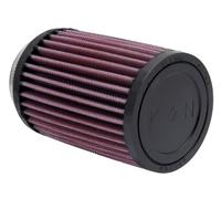 K&N RU-0810 HIGH-FLOW Sportluftfilter 62mm Anschluss 127mm hoch rund rot