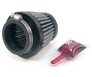 K&N RU-2690 HIGH-FLOW Sportluftfilter 44mm Anschluss 64mm hoch konisch rot