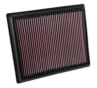 K&N Filters Luftfilter 33-3035 - Sport/Langzeitfilter, 232x31x283 mm