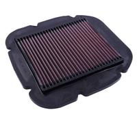 K&N SU-1002 Motorrad K&N Tausch-Luftfilter Rot