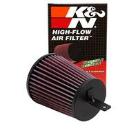 K&N Motorrad Tausch-Luftfilter SU-4002 Rot