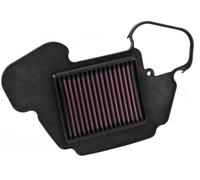 K&N Motorrad Tauschluftfilter HA-1313 Rot