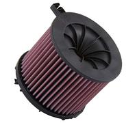 K&N Tauschluftfilter kompatibel mit Audi A4 (8W/B9) / A5 (F5) / Q5 (FY) 2.0 (Diesel inkl. Quattro) 2016- (E-0648)