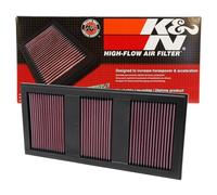 K&N Engineering Motorluftfilter 33-2985 – Hochleistung, abwaschbar – 2011–2017