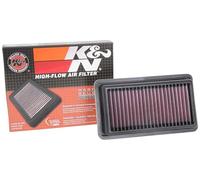 K&N Tauschluftfilter kompatibel mit Nissan Micra K14 0.9/1.0/1.5 Turbo Diesel 2016- (33-3082)
