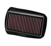 K&N Tausch-Luftfilter YA-1208 – Motorrad für Yamaha YZF-R125, MT125, WR125 – Rot