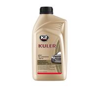 K2 Kühlerfrostschutz Fertiggemisch, G12 / G12plus, Long Life, Farbe rot, bis -35°C, Kühlmittel, Kühlflüssigkeit, Frostschutzmittel, für alle Automarken geeignet 1L