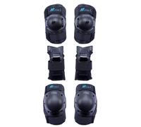 K2 Schutzausrüstung Prime Pad Set (Knieschoner, Ellbogenschützer, Handgelenkschutz) Damen - 3er Set, Größe L