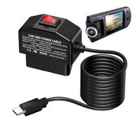 Kabel für | Hart USB Ladegerät für Auto mit Zwei Modi | Praktisches Auto Ladegerät Netzkabel für Auto Radar GPS