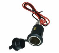 Kabel Zigarettenanzünder Bord Buchse LKW KFZ Einbau Steckdose 12V 24V KFZ Inkl.