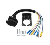 Kabelbaum Anhänger Anwendung 7 Pin Anhänger Kabelbaum für PKW LKW mit flexibler Verlängerung und klarer Beschriftung