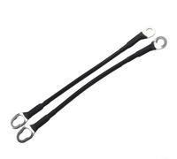 Kabelbaum für hintere Heckklappe, direkter Ersatz, ABS- und Metallkonstruktion, schwarzes Finish, 2 Stück, kompatibel mit 2005-2015