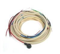 Kabelbaum für SIMSON AWO 425 SPORT mit Bremslicht (farbigen Schaltplan) - beige