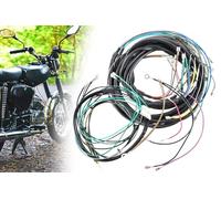 Kabelbaum, Kabelsatz 6V / 12V passend bei Simson S50 S51 S51/1 S70 S70/1 inkl. Schaltplan, komplett außer Kabel Grundplatte