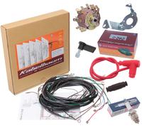 Kabelbaum mit Schaltplan Zündschloss Halter Zündkerze B8HS Kabel Simson S51 S70