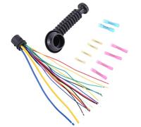 Kabelbaum Reparatursatz Heckklappe für Opel Zafira/Zafira Family B 2005-2013 Kabelbaum Reparatursatz Silikon Tür Stecker Kabel Türkabelbaum hinten links rechts 1284222 13158679 1284223 13158680