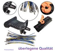 Kabelbaum Reparatursatz Stecker mit-Faltenbalg Für VW GOLF 5,Passat Beetle Jetta