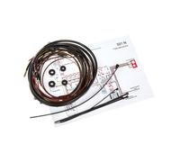 Kabelbaumset S51 N, 6V-Unterbrecherzündung mit Schaltplan