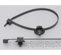 KABELBINDER KIT PKW LKW AUTO BOOT ANHÄNGER CLIPS KABELBAUM GURT 200 x 4.6 mm