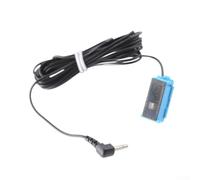 Kabelgebundenes externes Mikrofon für Golf, Passat, Sitz, Skoda, Autodach, Leselicht, 3,5 mm Mikrofon, schwarzes ABS-Material, hohe Empfindlichkeit, Audio-Tonabnehmer für klare Freisprechanlage