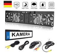 Kabellos Einparkhilfe Rückfahrkamera kennzeichen Nummernschild Funk 170° IR LED