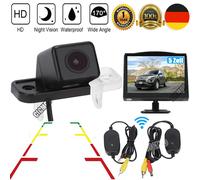 Kabellos Rückfahrkamera + 5" Monitor Für Mercedes C/E/CLS-Klasse W203 W211 W219
