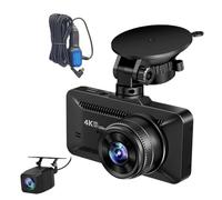 Kabellose Autokamera, 4K Nachtsicht Fahren Wireless Recorder, 170 Grad Weitwinkel Fahrzeugkamera, für Fahrzeug LKW Pendeln Road Trip Überwachung