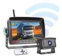 Kabellose Rückfahrkamera mit Monitor Drehbare Halterung für PKW Anhängerkupplung