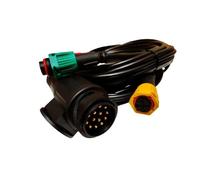 Kabelsatz Anhänger 5 M Kabelbaum 13-poliger für Rückleuchten mit 3,1M Abgang PKW