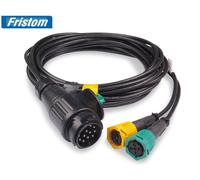 Kabelsatz für Anhänger 5 m 13 polig Bajonett Schutzklasse IP67 Kabelbaum PKW