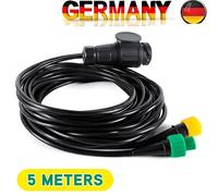 Kabelsatz Stecker 13-polig 5 M Anhängerkabel Rückleuchten Anhänger Kabelbaum PKW