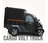 Kabinenroller Cargo Volt Truck Elektro Lastenrad mit Kabine 45km/h 116Ah