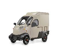 Kabinenroller Cargo Volt Truck Elektro Lastenrad mit Kabine 45km/h 116Ah
