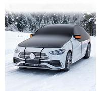 KABUTM Frontscheibenabdeckung Winter Auto für FIAT Ducato e Ulysse, Deckt Seitenscheiben und Türen ab, Dicke Abdeckung gegen Schnee, EIS und Staub, Wasserabweisend,A S