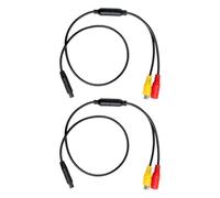 Kaeltsyn Rückfahrkamera Adapterkabel mit 4-poligem Steckereingang | 12 V externer Versorgungseingang, 3, 3 V kameraseitiger Ausgang, CVBS Video Feed Routing, Anschluss für Fahrzeug