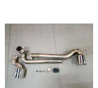 KAEW Endstuck Auspuff für BMW E90 E92 318i 320i 330i 325i 2006-2016, Auspuffblenden Edelstahl Auto Endstück Endschalldämpfer Spitze Endrohrblende,normal-A