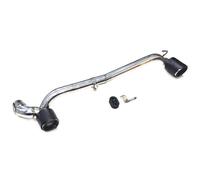 KAEW Endstuck Auspuff für BMW E90 E92 320i 318i 325i 335i, Auspuffblenden Edelstahl Auto Endstück Endschalldämpfer Spitze Endrohrblende,normal-B Carbon Fiber