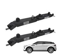 Kajak-Dachträger - 1 Paar Faltbarer Universal Soft Car Top Carrier,Schwarze Fahrzeugdachhalterung mit 60 kg Traglast für Kanu/Surfbrett/Snowboard