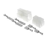 KALI-2503 Fastin-Faston Set 3-polig Flachsteckhülse I Flachstecker 0,75-1,5mm² und passende Gehäuse