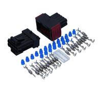 Kalitec KALI-1311 JPT Stecker Set 10-polig 0,5-1 mm² KFZ Flachstecker mit Buchse inkl. Kontakte