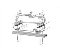 Ersatzteil - KAMEI - Dachboxen Montagesatz (90mm) für alle Husky Modelle - 05269710