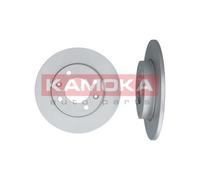 KAMOKA 2x Bremsscheibe hinten Ø247 mm Voll für Peugeot 307 3A/C 1.6 16V 1.4 3H